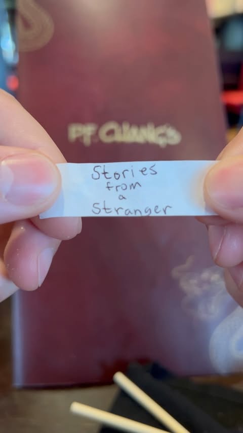Instagram post by @hunter_prosper for P.F. Chang's. Caption reads: [...] let’s start listening <3 Thank you @pfchangs....