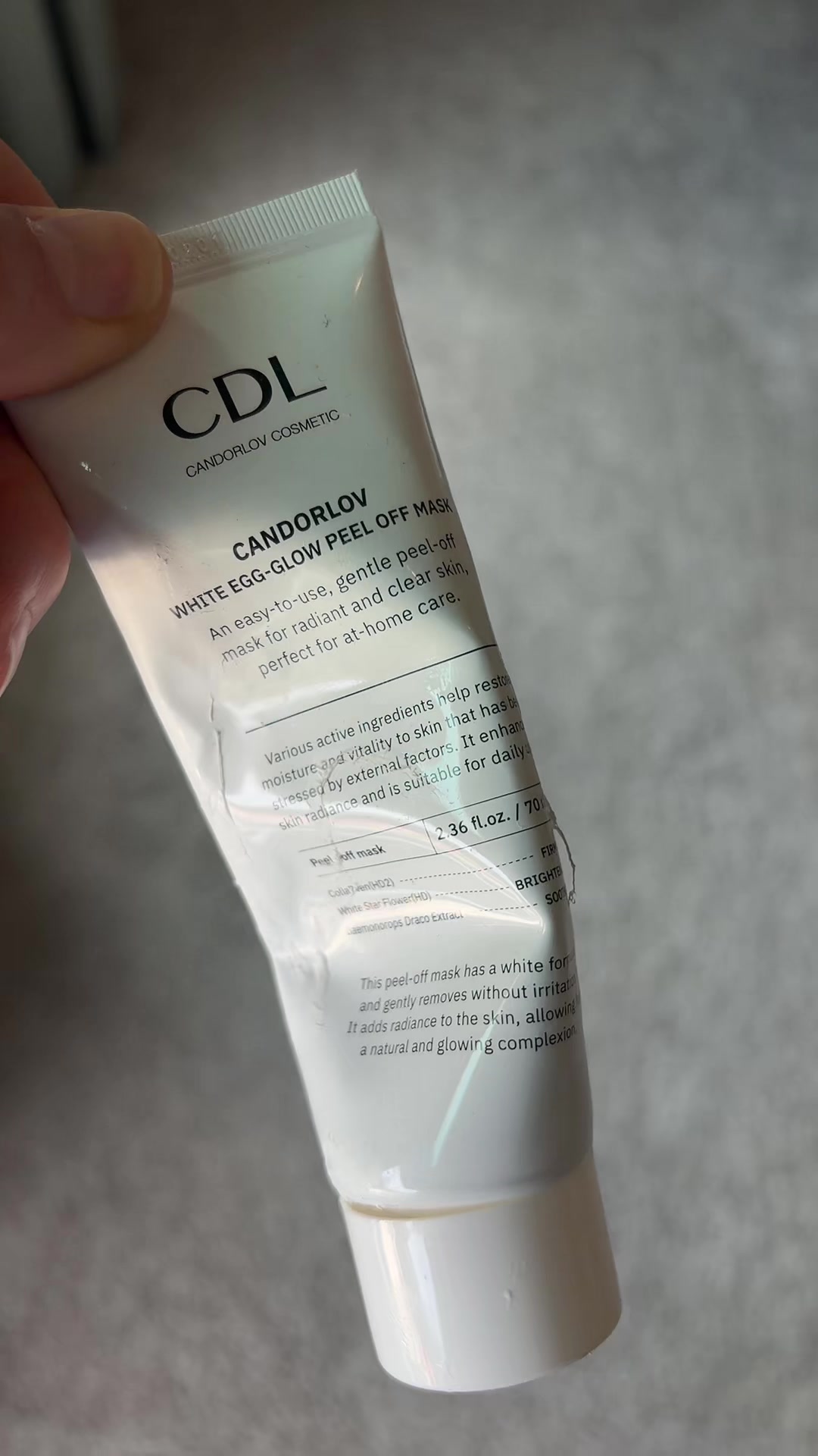 TikTok post by @joeyfuentesmegas for Candorlov US. Caption reads: [...] #skincare #skincareroutine @Candorlov US.