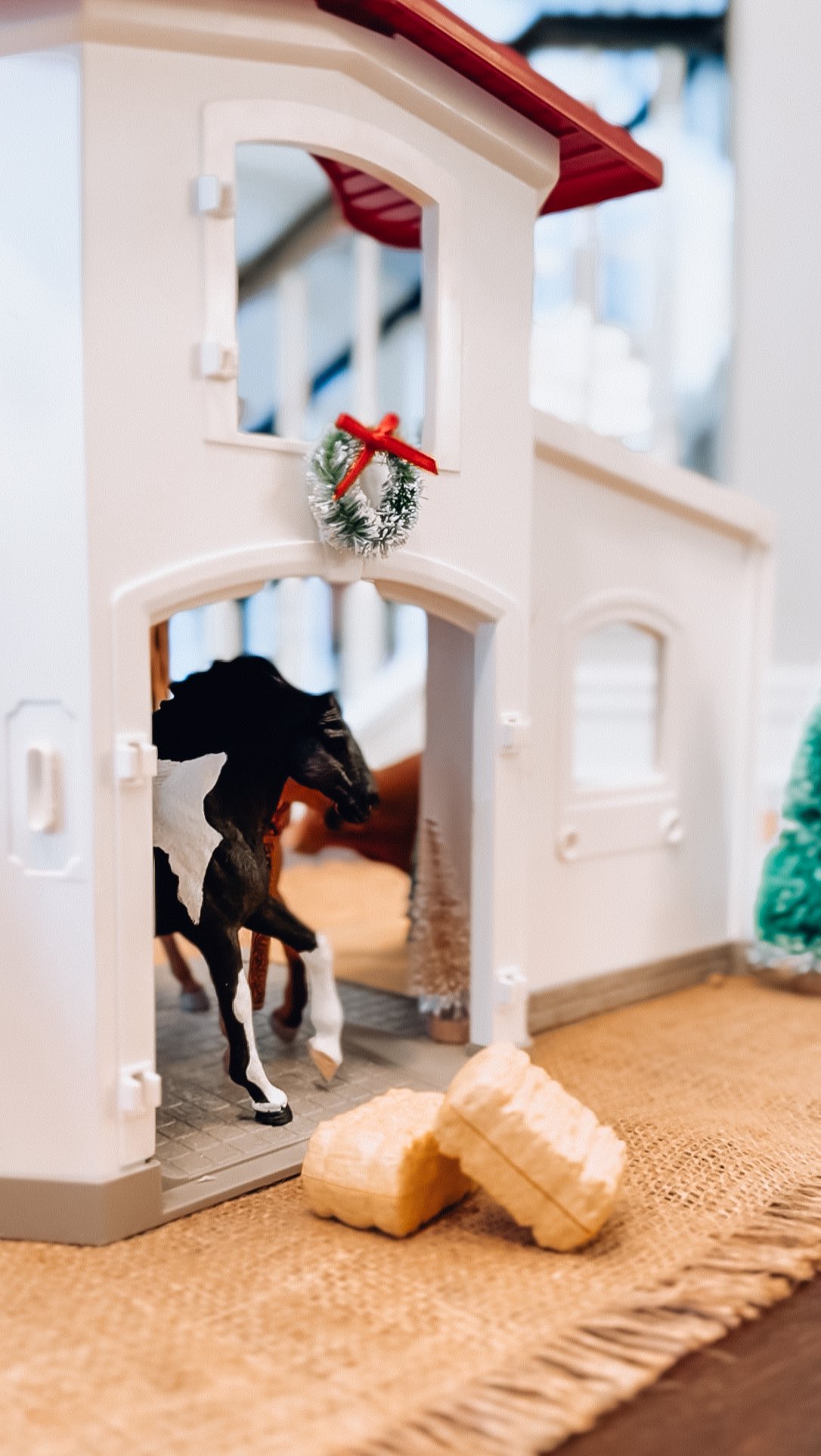 Instagram post by @annikapetra for Schleich. Caption reads: [...] will love this holiday! You can find....
