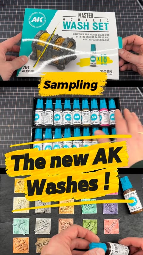 Instagram post by @felixwaswolf for AK-Interactive. Caption reads: Over the last weeks I’ve been testing the new AK....