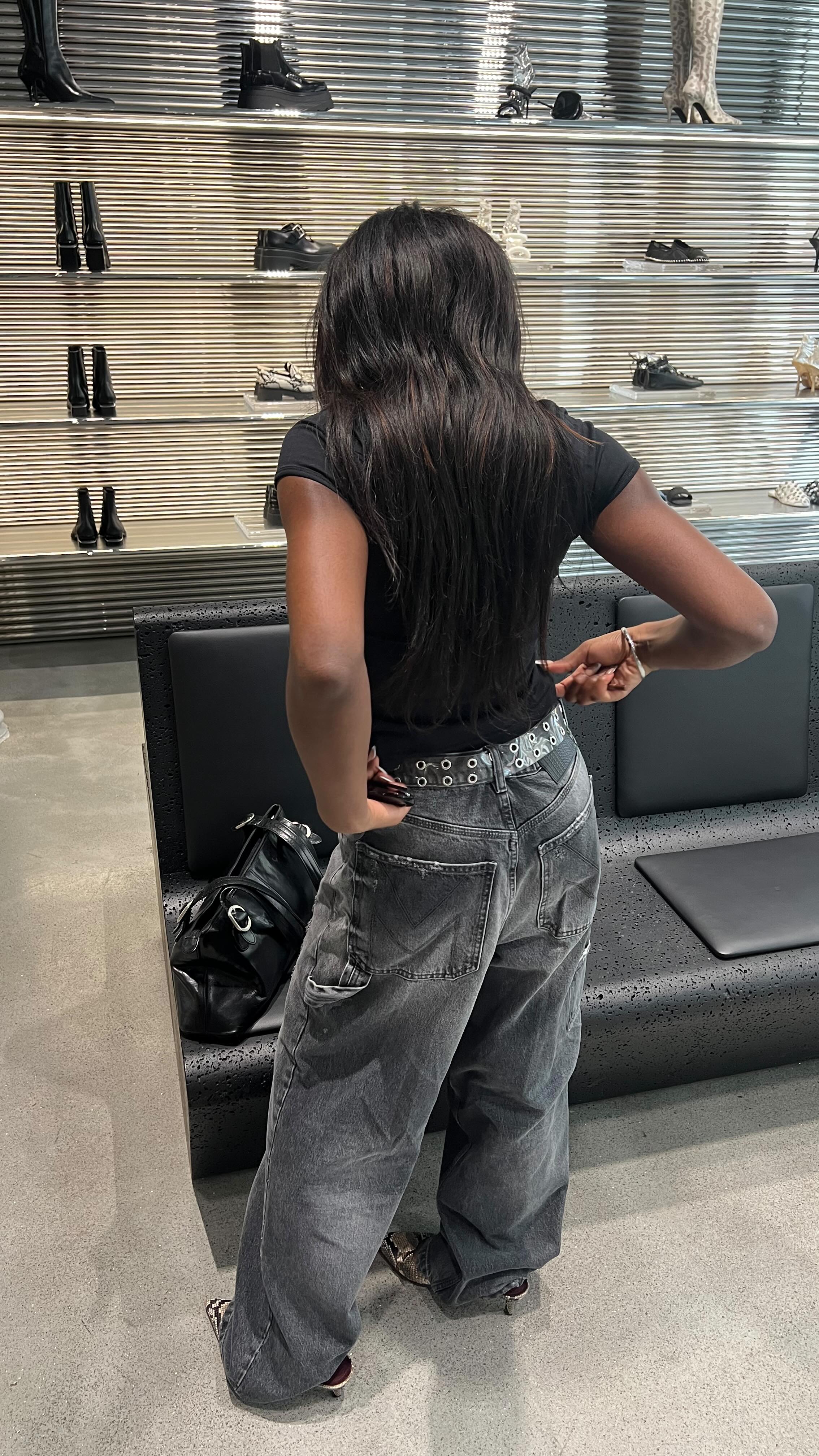 Instagram post by @rachelfrimpong for London Fashion Week. Caption reads: this really is a dream life.