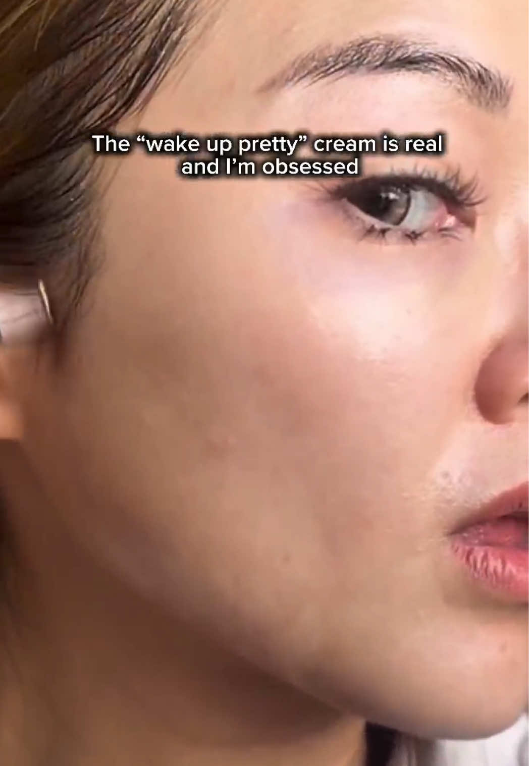 TikTok post by @athenanaa for Oganacell. Caption reads: @Oganacell ’s PDRN glow is actually insane — [...].