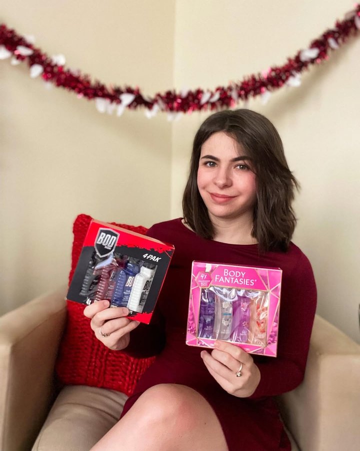 Instagram post by @freebies_and_more for Soapbox Influence. Caption reads: #AD Valentine’s Day is around the corner & it’s....