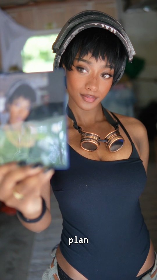 Instagram post by @aliya.will for XSET. Caption reads: A Galaxy day with @SamsungMobileUSA ♡ The....