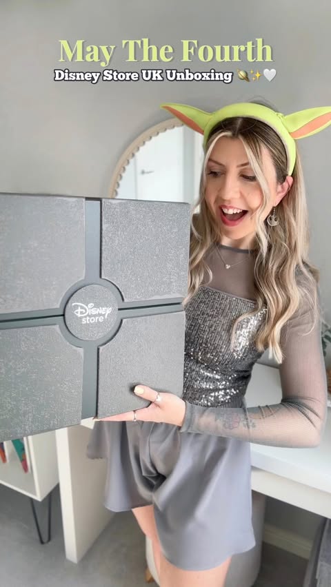 Instagram post by @magicwithclo for Disney. Caption reads: NEW May the 4th Collection coming to....