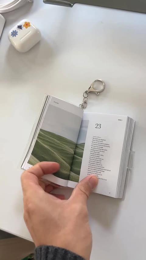 Instagram post by @smuelhan for Alabaster Co. Caption reads: GO GET YOUR BEST FRIEND THE MINI PSALMS WITH THE....