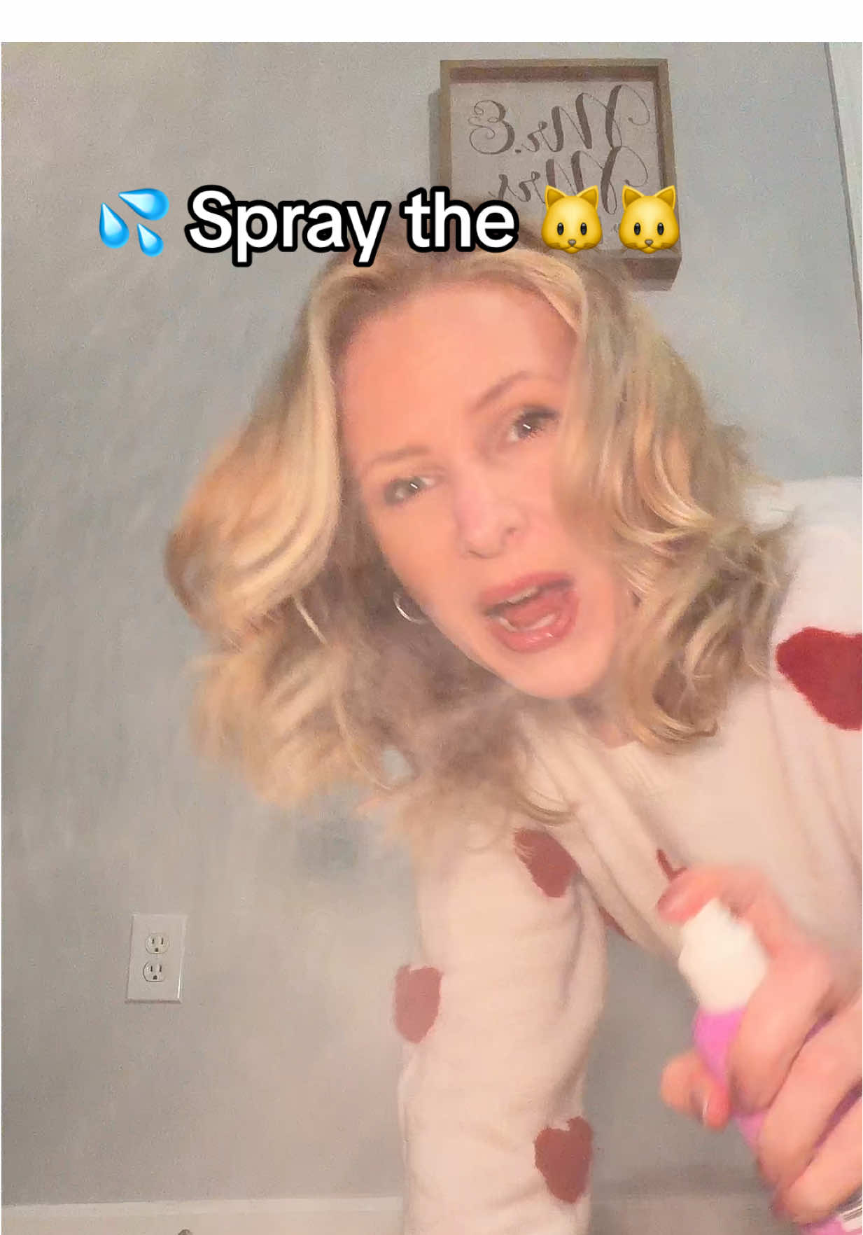 TikTok post by @schweaver5 for Love Wellness. Caption reads: Intimate Support spray from @lovewellness is....