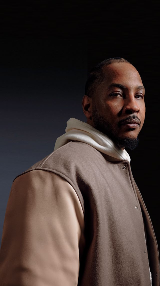 Instagram post by @carmeloanthony for Ad Council. Caption reads: I’ve witnessed how the system impacts our....