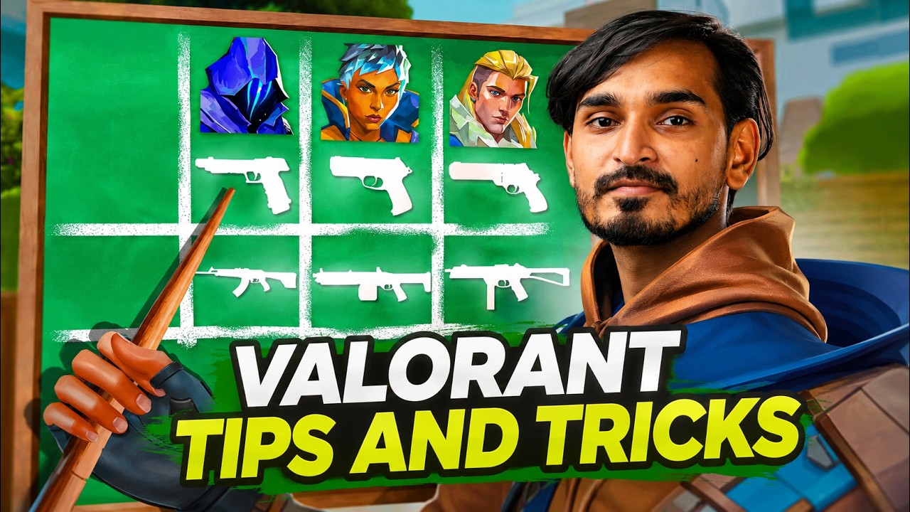 YouTube post by @zishustreams for NVIDIA GeForce Russia. Caption reads: VALORANT Tips That Will Instantly Improve Your....