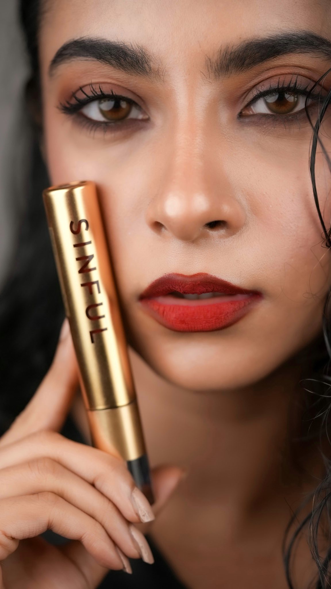 Instagram post by @nihareekasingh for Colorbar Cosmetics. Caption reads: That swipe. That stare. That grr.

This isn’t just....