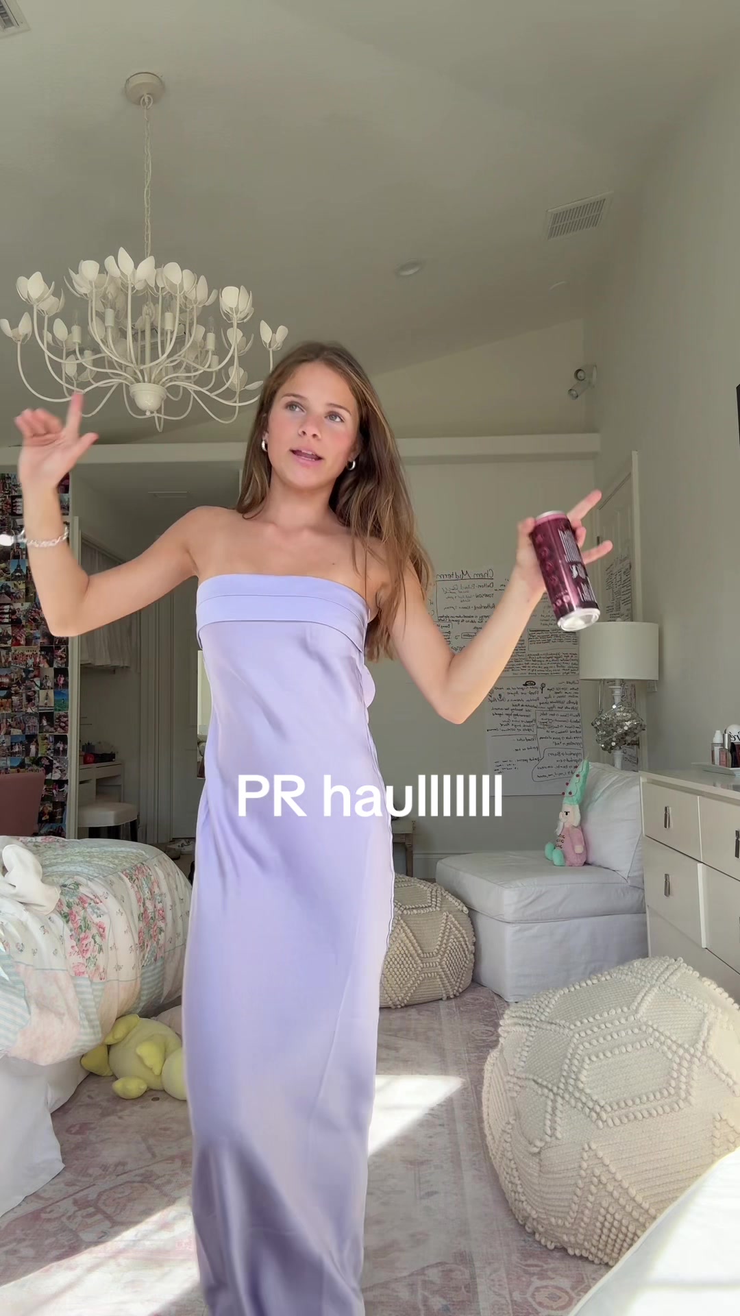 TikTok post by @annessupersecretacc for Motel Rocks. Caption reads: [...] #prhaul @MOTEL @Beginning Boutique....