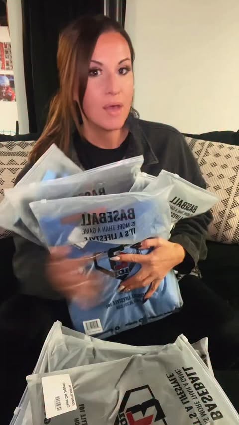 Instagram post by @brittany_the_boymom for Baseball Lifestyle 101. Caption reads: If they’re going to wear the same hoodie every....