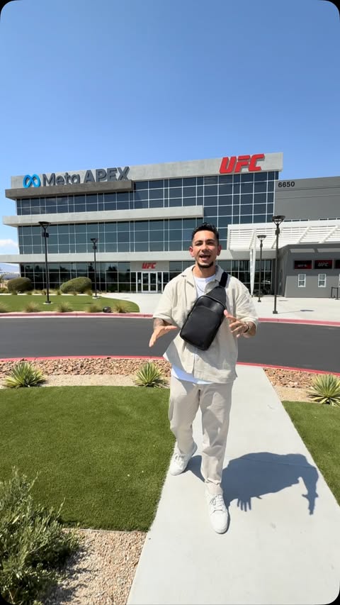 Instagram post by @immarcomurillo for UFC. Caption reads: Feeling super grateful to the UFC for inviting us....