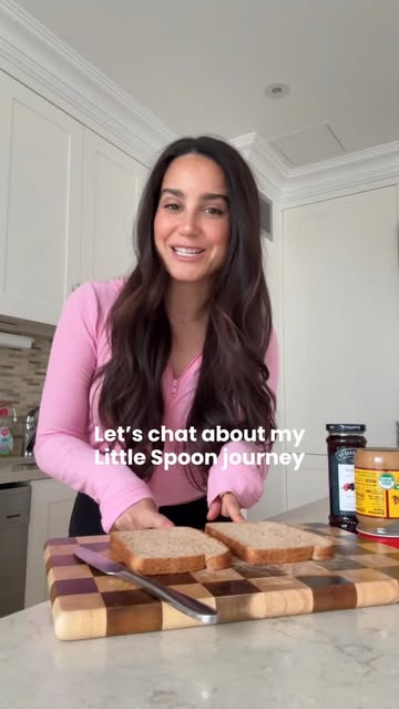 Instagram post by @briannajoye_fitness for Little Spoon. Caption reads: Little Spoon has been such a big part of our [...].