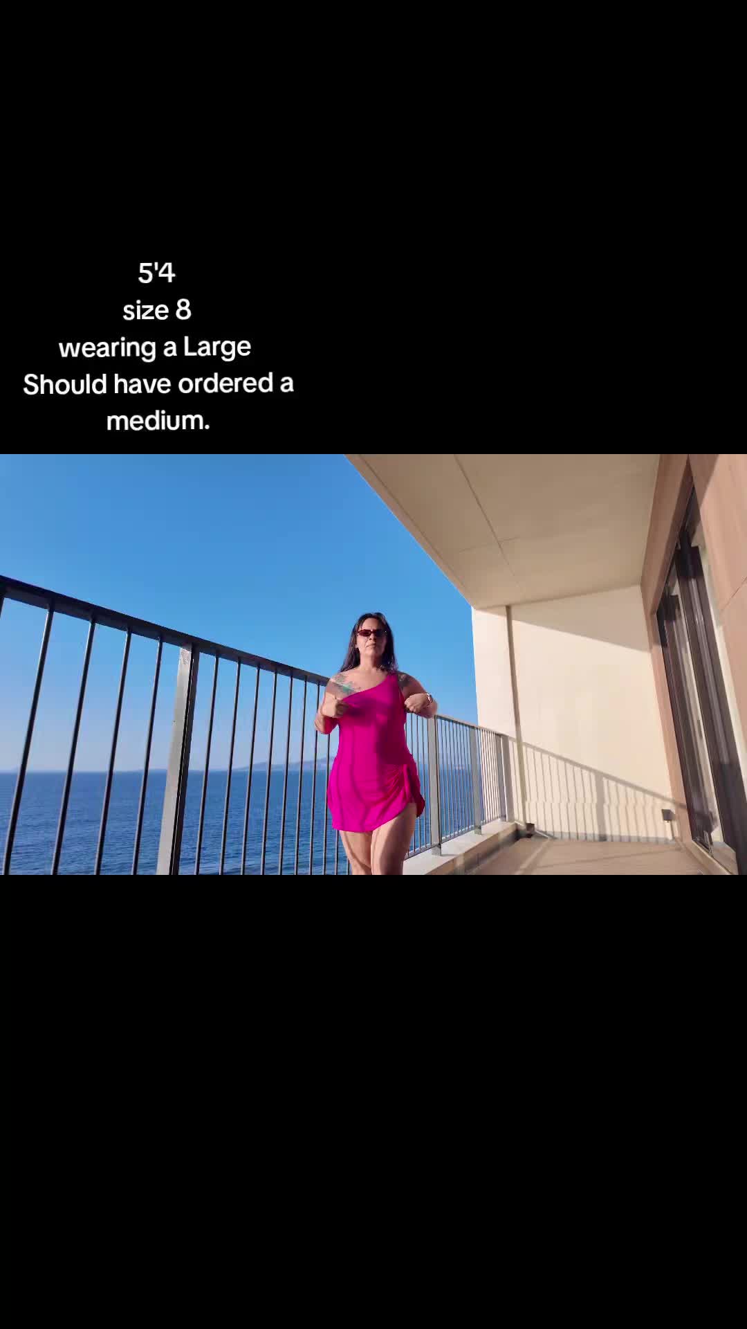 TikTok post by @mariiathrowiingfiits for Tempt Me Swimsuits. Caption reads: [...] The perfect place to wear my new @Tempt Me....