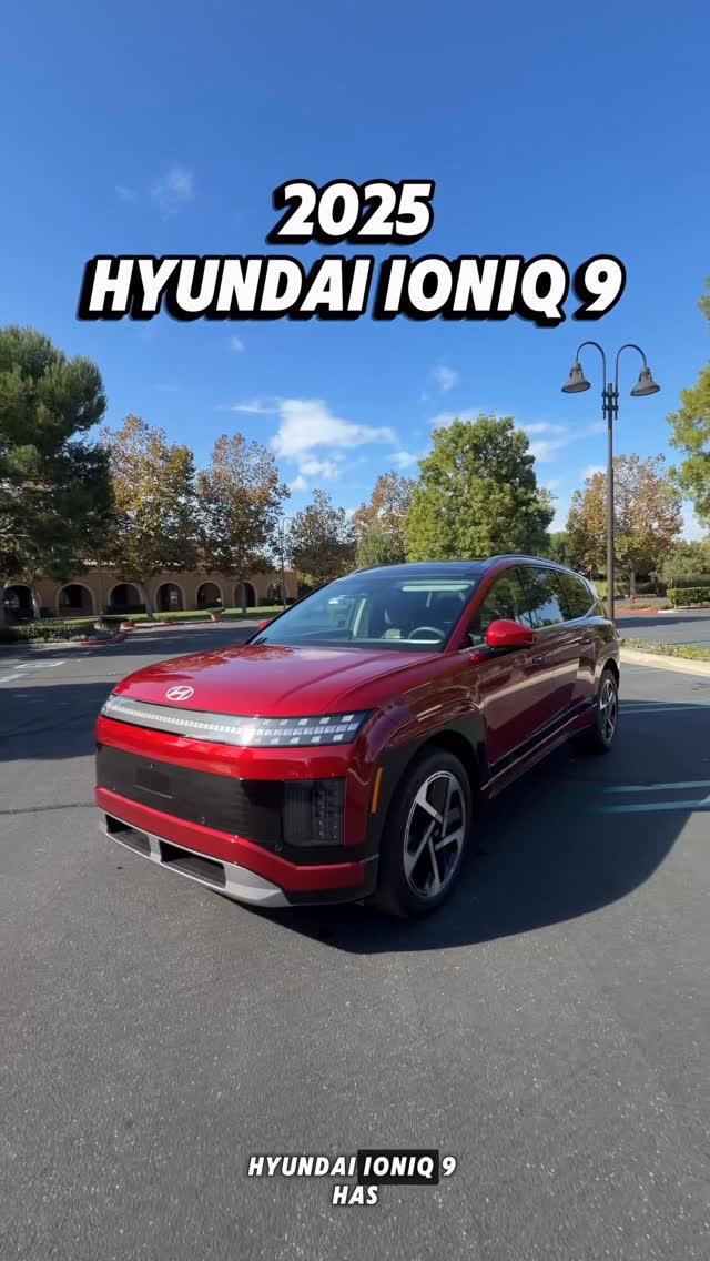 Instagram post by @mobile_mama_reviews for Hyundai USA. Caption reads: The 2026* @hyundaiusa Ioniq 9 is my new ride for....