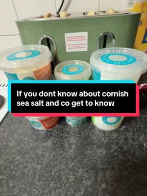 TikTok post by @emmastiktokshopfinds for Cornish Sea Salt. Caption reads: If you dont know about @Cornish Sea Salt Co get to....