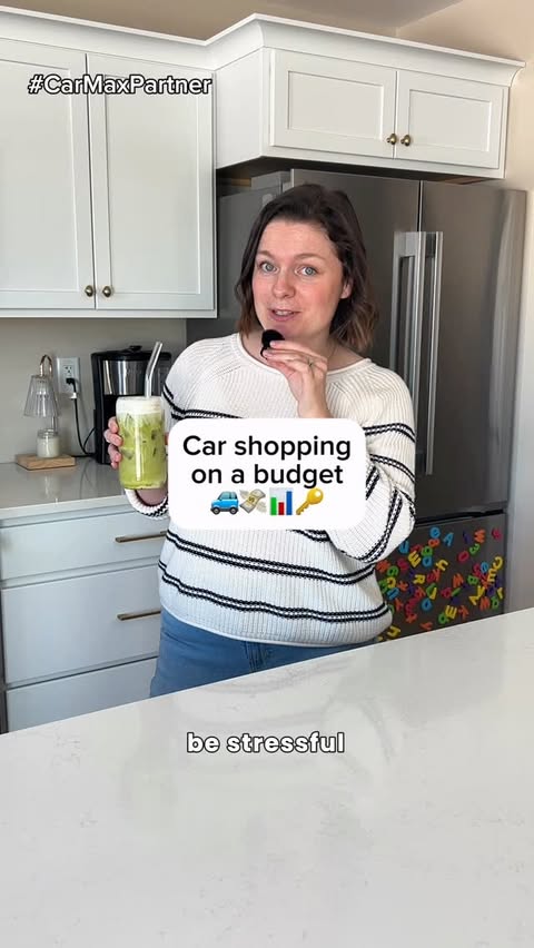 Instagram post by @beccanomics101 for CarMax. Caption reads: There’s a simpler way to buy a car with CarMax. No....