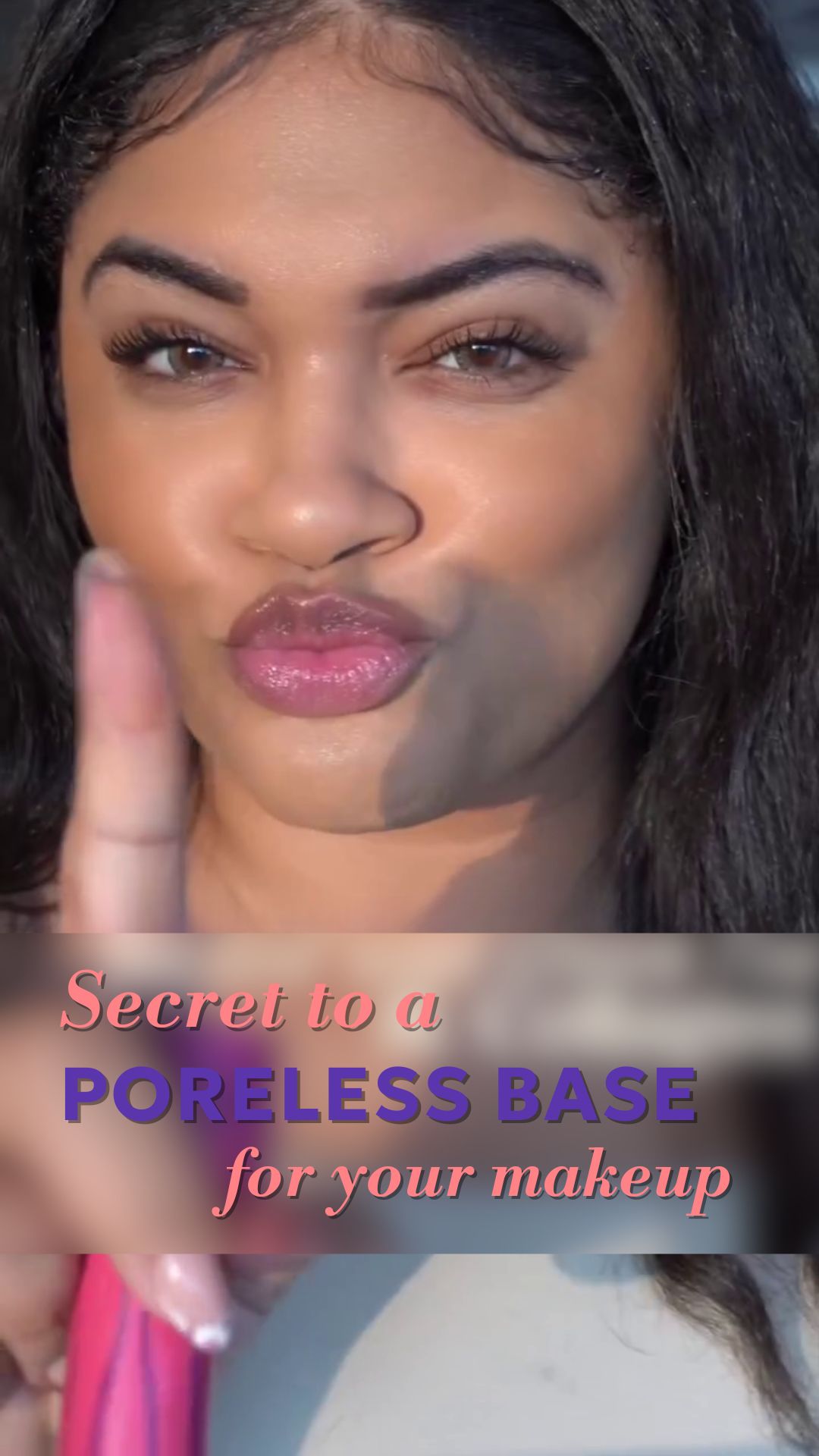 Instagram post by @lishaeubanks for Beautytap. Caption reads: Glass Skin Starts Here. This Expert Loved Primer....