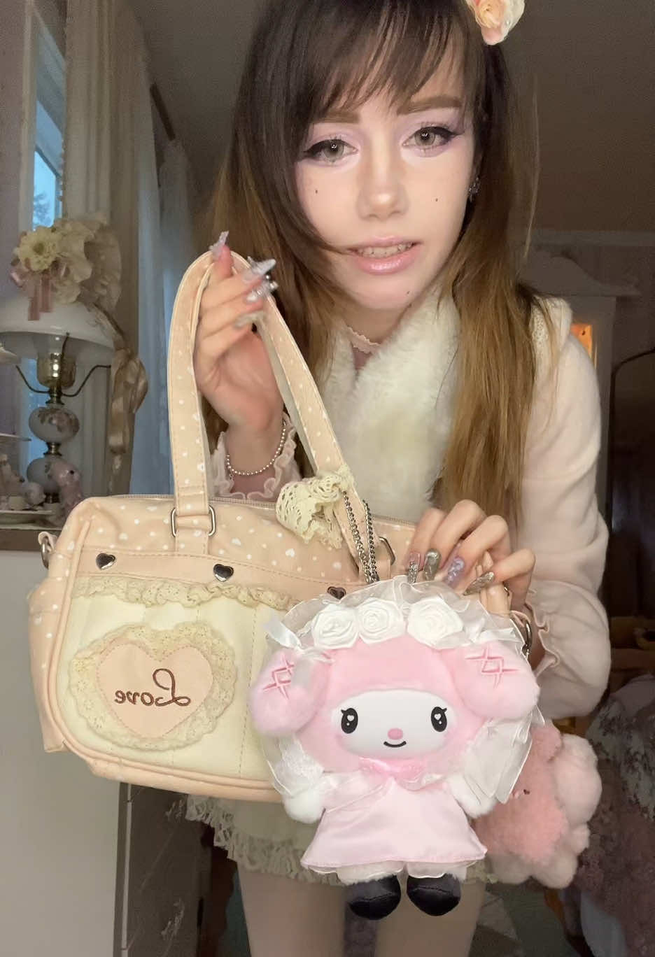 TikTok post by @mewklekitty for TOPTOY. Caption reads: Thank you @TOPTOY US SHOP @TOPTOY_AMERICAN Make....