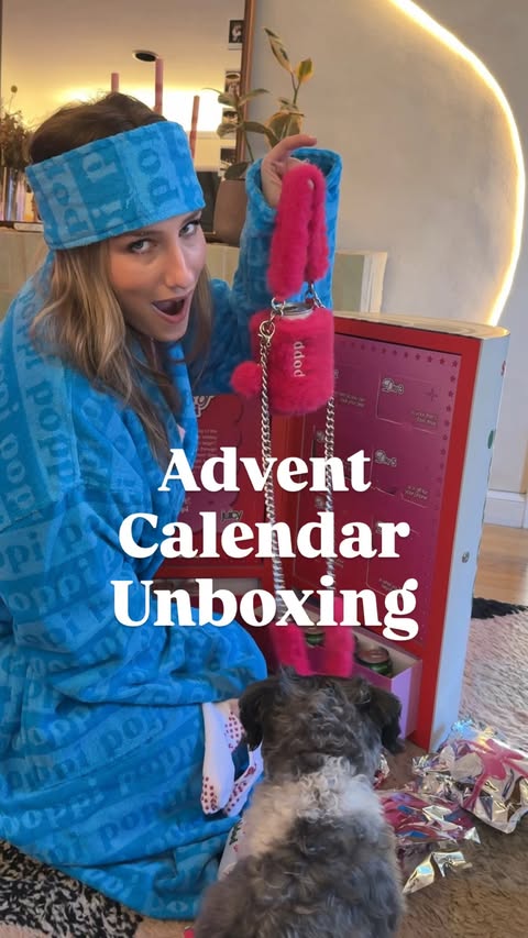 Instagram post by @deannadunn for Poppi. Caption reads: My favorite drink brand @drinkpoppi just sent me....