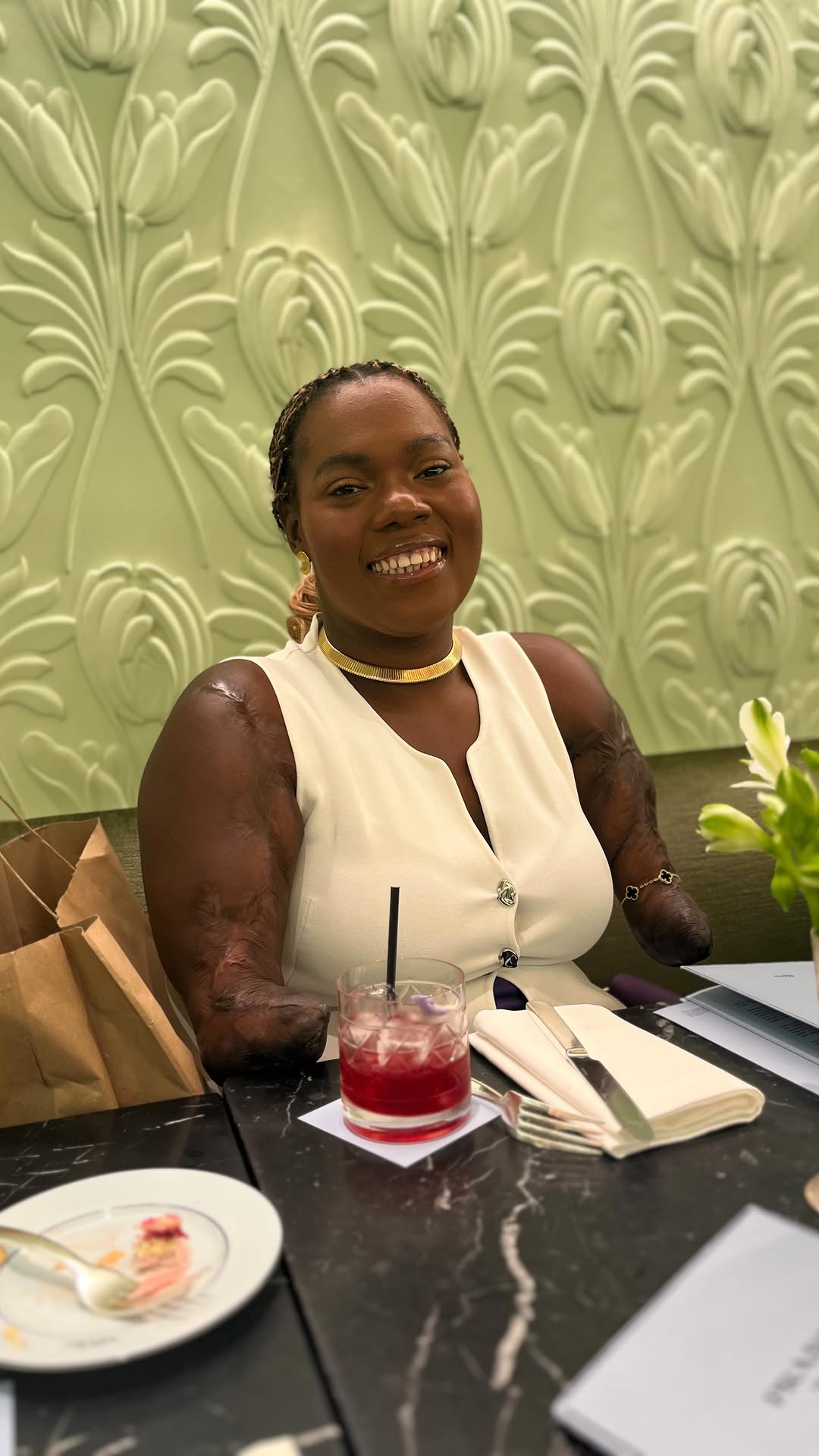 Instagram post by @hannahthegreat_1 for Maison Louis Marie. Caption reads: [...] @parfumsdemarly @ormondejayne....