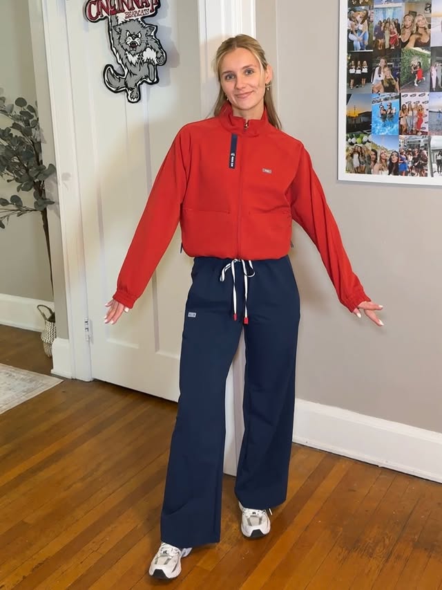 Instagram post by @kamipharmacy for FIGS. Caption reads: FIGS x Olympics! 🤍 @wearfigs [...].