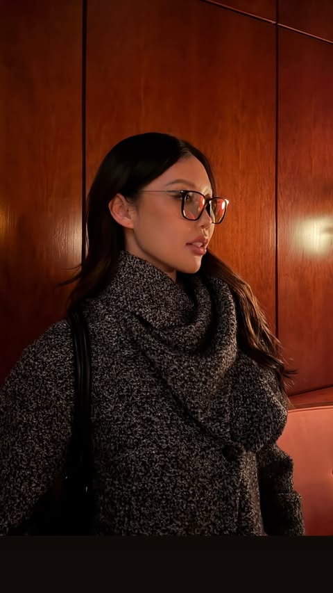 Instagram post by @emilythebearrr for Zenni. Caption reads: [...] and stylish in my EyeQLenz™ with Zenni ID....