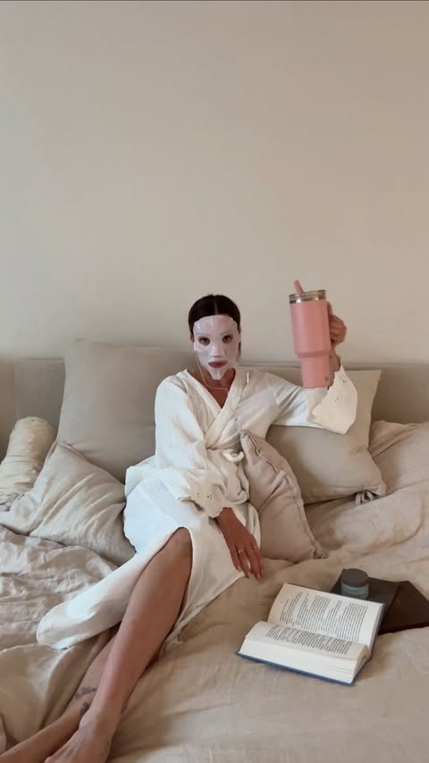 Instagram post by @juliatoivola for Exuviance. Caption reads: Ad @exuviancenordic Exuviance Pro Plump routine is....
