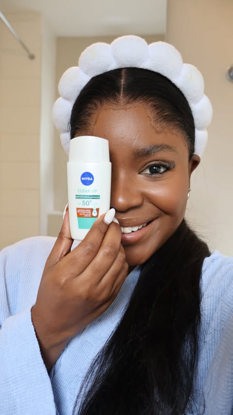 Instagram post by @thushey for NIVEA South Africa. Caption reads: [...] I were you I’d add this to cart 🔌....