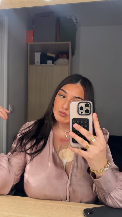 Instagram post by @inesxb_ for Erborian. Caption reads: Merci @erborian de sauver ma peau !....