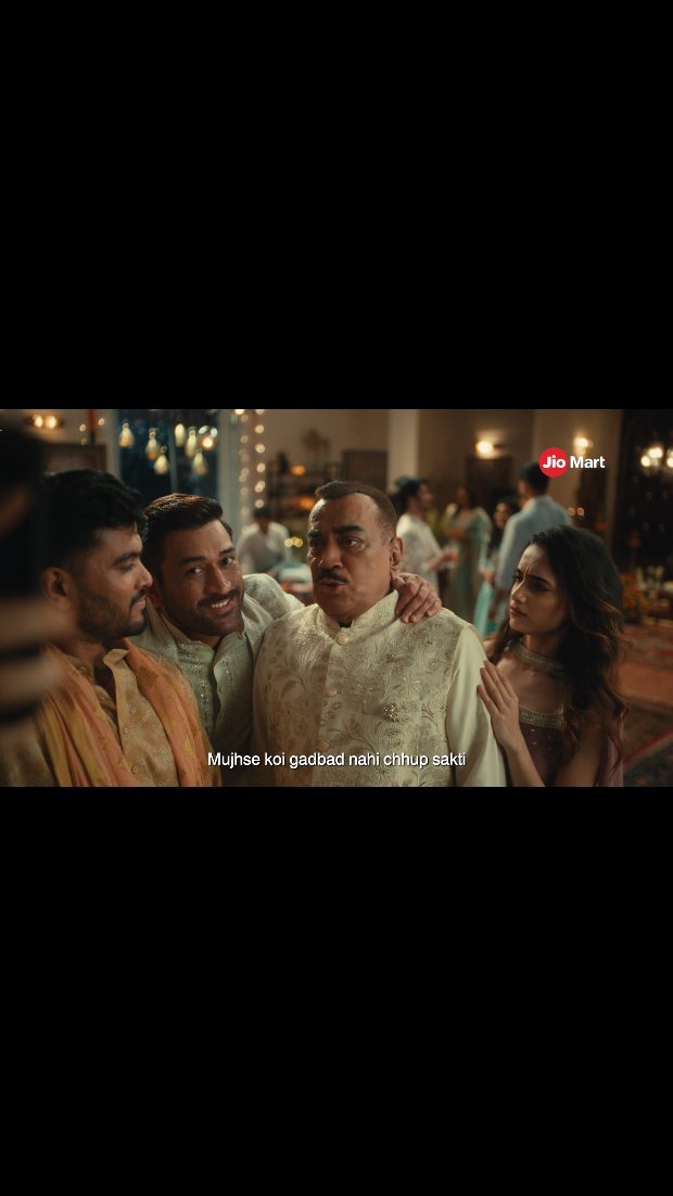 Instagram post by @shivaaji_satam for JioMart. Caption reads: Festive shopping ki investigation main every clue....