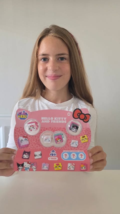 Instagram post by @raisingmylittlepickles_ for Vivid Toy Group. Caption reads: CLICK. CONNECT. COLLECT Ad| BEST bit is the ASMR....