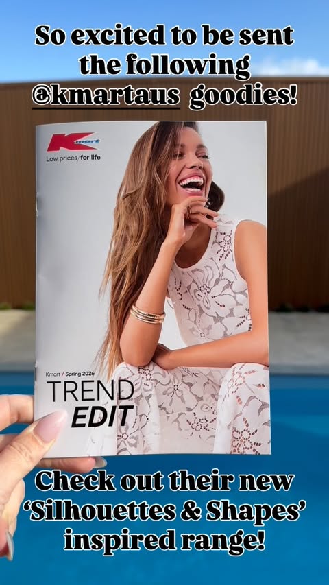 Instagram post by @everydaykmart for kmart. Caption reads: [...] these amazing pieces from the latest....