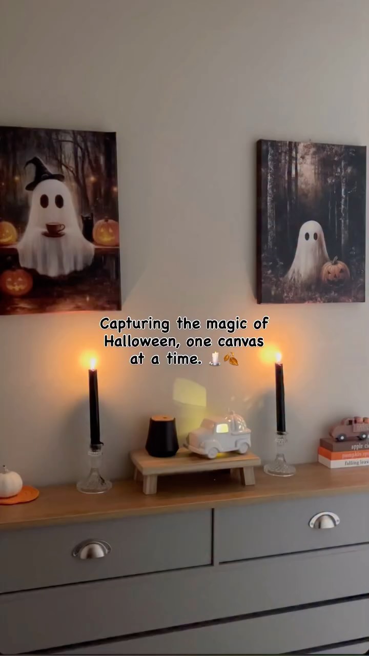 Instagram post by @mumdiariesuk__ for B&M Stores. Caption reads: Obsessed with making our home spooky with....