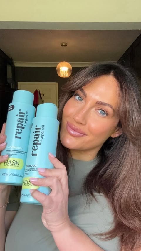 Instagram post by @sophiejude_sw for HASK. Caption reads: [...] It’s been 2 months since I started using....