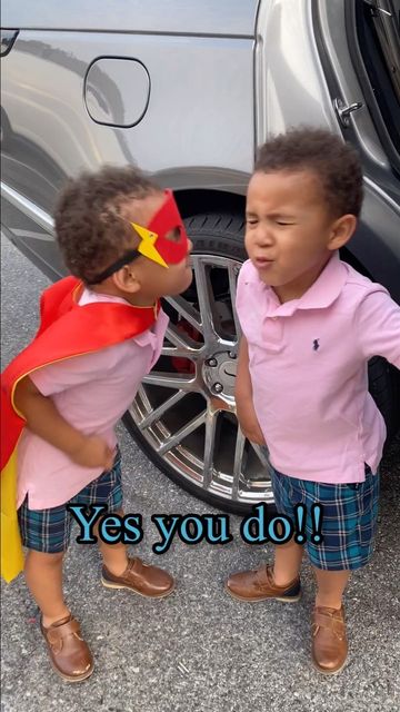 Instagram post by @jerronhurttsr for Good Morning America. Caption reads: [...] Hilarious Toddlers!! 🧡🧡💙💙🌎....