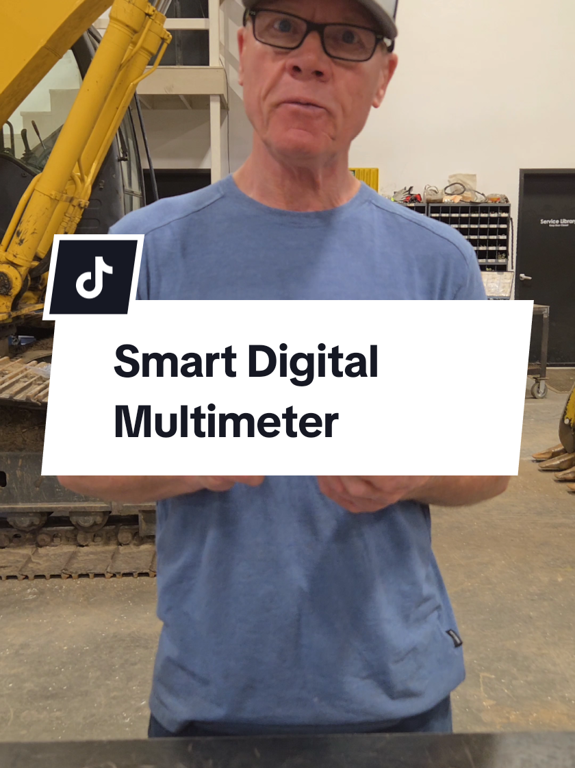 TikTok post by @tooladvisor for TESMEN. Caption reads: TESMEN TSM-522S Smart Digital Multimeter, 4000....