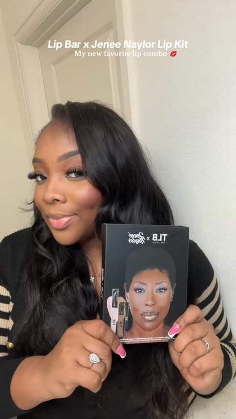 Instagram post by @samarachienye for The Lip Bar. Caption reads: I’m obsessed with this lip kit. It’s definitely....