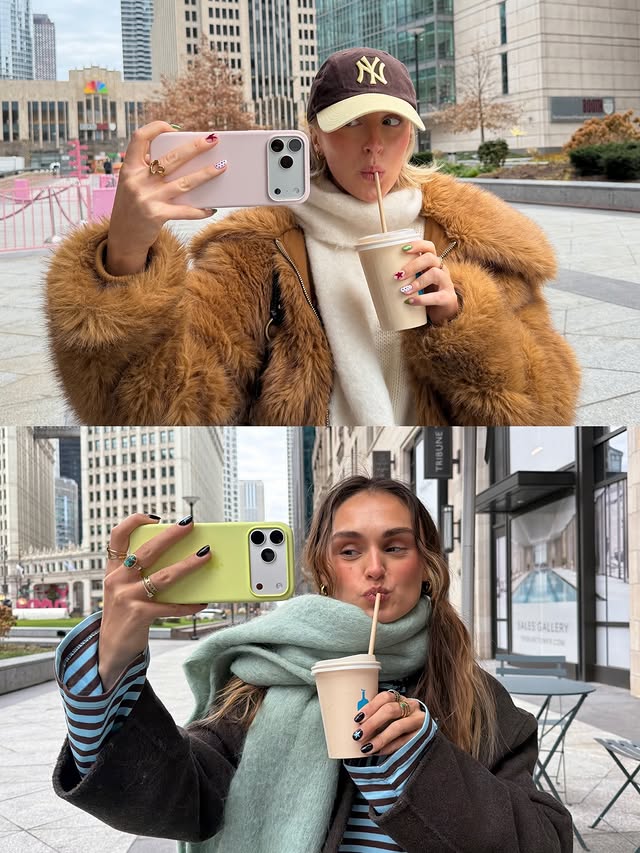 Instagram post by @__mollyhughes for Choose Chicago. Caption reads: Say cheese !!! @choosechicago thank you for the....