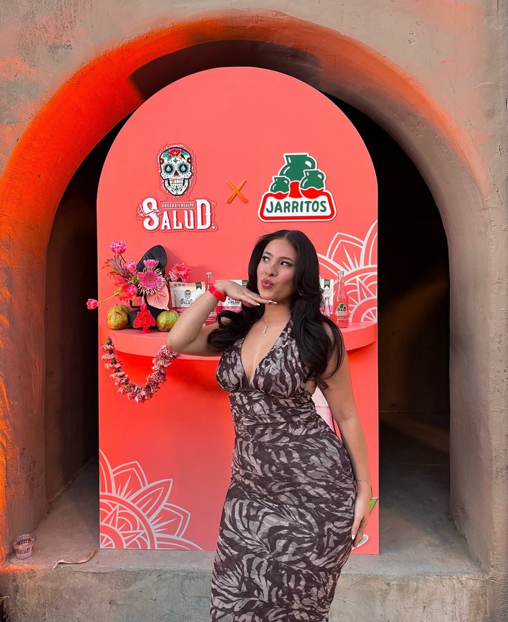 Instagram post by @stephhaany for Jarritos. Caption reads: had the best night with @tastesalud x @jarritos....
