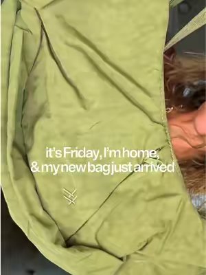 TikTok post by @emileelynn98 for Thread Wallets. Caption reads: [...] crescent bag to fit the essentials @Thread....