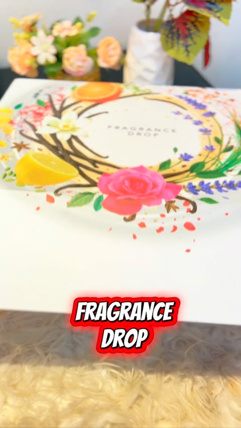 Instagram post by @fakhra._creates for Amazon AE. Caption reads: Top fragrance picks. Perfect layering combos. One....