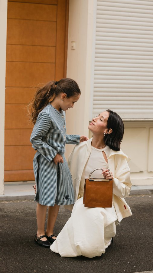 Instagram post by @alexandraguerain for MAX&Co.. Caption reads: twining with my bestie in @maxandco #maxandco....