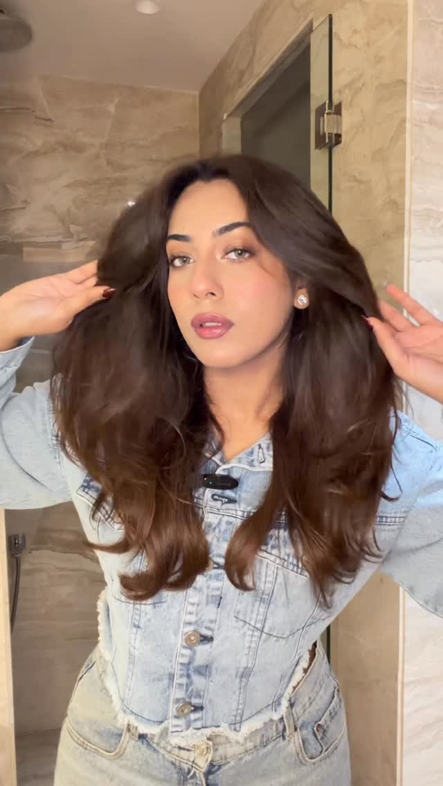 Instagram post by @alvvveera for BBlunt. Caption reads: Comment for link 🔗💌 The BBlunt hair fall range....