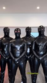 Instagram post by @thewilliamsfam for FX Networks. Caption reads: MAN I feel like a (rubber) woman! 🛞👀😂 @ahsfx....