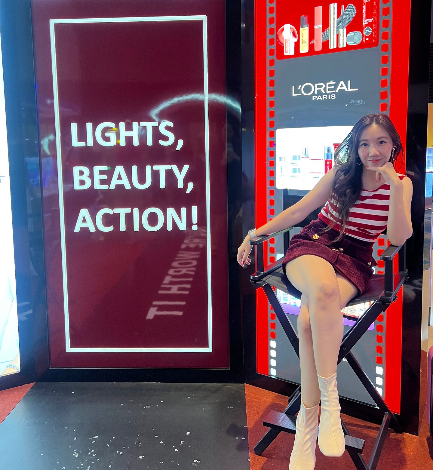 Instagram post by @floridadaa for Watsons. Caption reads: L’Oréal returns to
Watsons Beautopia
To meet house....