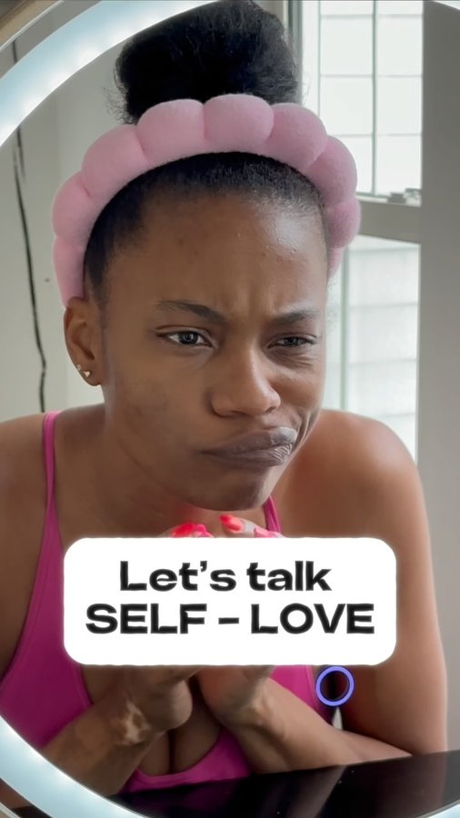 Instagram post by @rebranding.motherhood for MyPlusOne. Caption reads: Mirror, mirror, what do I see? A Valentine’s Day....