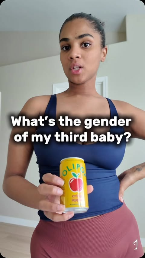 Instagram post by @sh33natay for OLIPOP. Caption reads: Drinking @drinkolipop well I predict the gender....