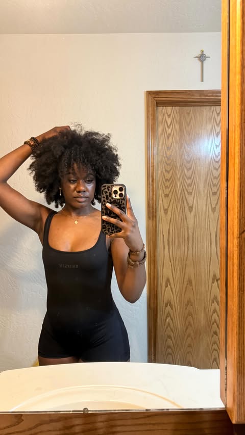 Instagram post by @britney.fombe for RevAir. Caption reads: @myrevair what would I do with out you and the....